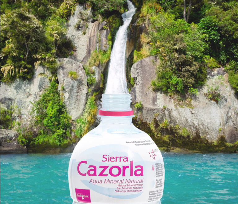 Imagen de una botella de Sierra de Cazorla