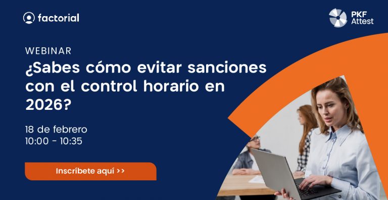 &iquest;Sabes c&oacute;mo evitar sanciones con el control horario en 2026?