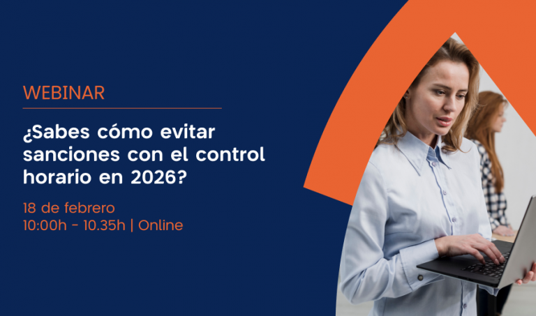 &iquest;Sabes c&oacute;mo evitar sanciones con el control horario en 2026?
