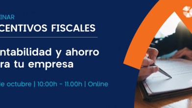 Webinar sobre incentivos fiscales: rentabilidad y ahorro para tu empresa